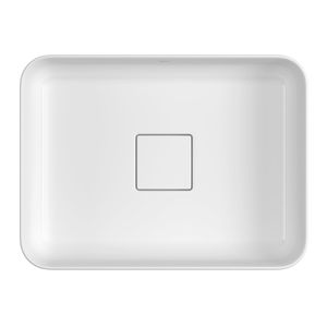 Cuba de Apoio Retangular 40cm Deca Slim Branco