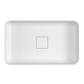 Cuba de Apoio Retangular 50cm Deca Slim Branco