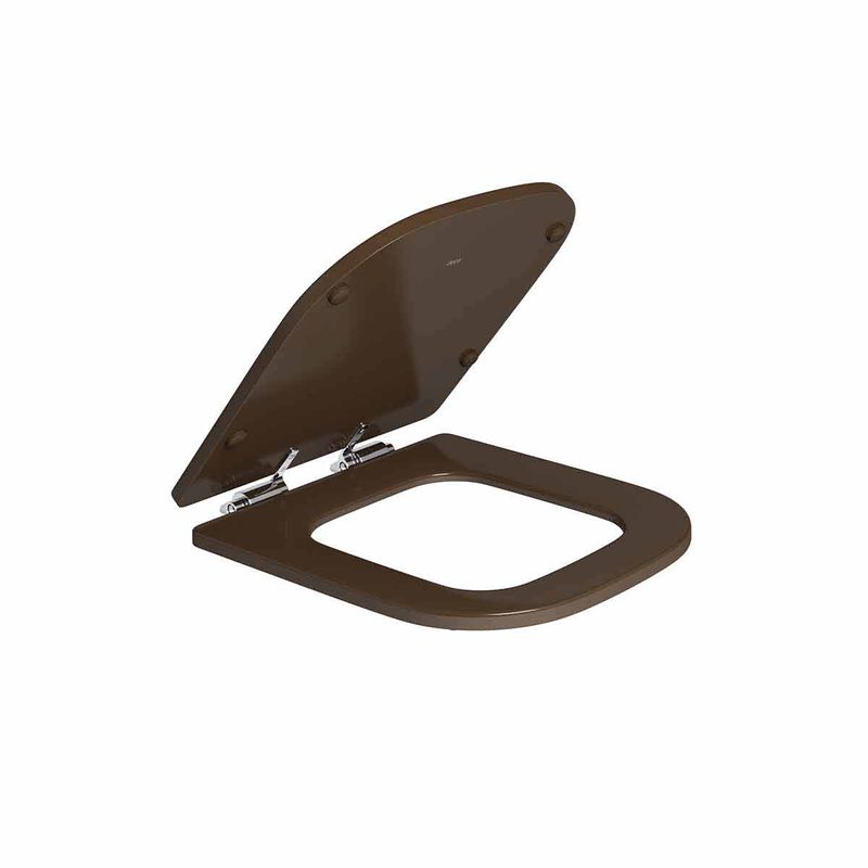 Assento-Deca-em-Poliester-Slow-Close-com-Microban-para-Bacias-Piano-Marrom-Brilhante-Cromado---Deca---AP.337.25---Fundo-Branco-Produto-Principal-SKU-algum-detalhe-em-evidencia-ou-produto-aberto-
