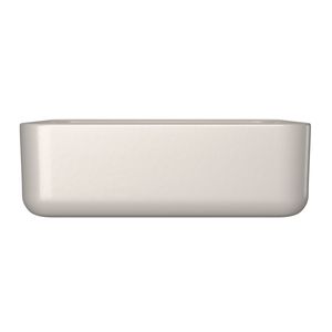 Cuba Quadrada de Semiencaixe 40cm com Deck Barbante