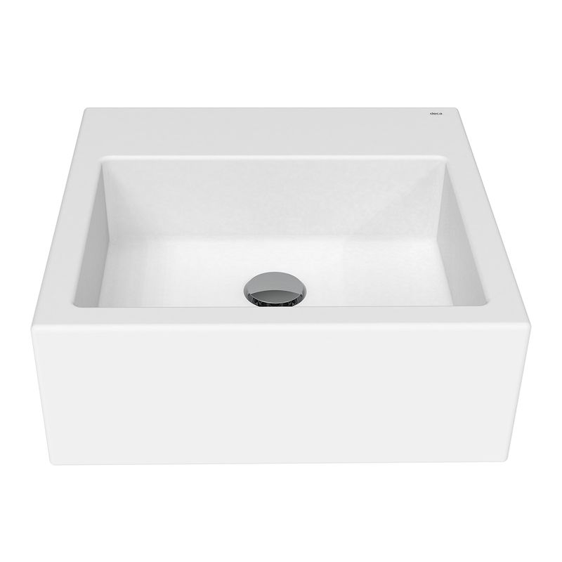 Cuba-de-Semiencaixe-Deca-com-Mesa-Quadrada-Branco-Fosco---Deca---L.830.16---Fundo-Branco-Produto-Principal-SKU-posicionada-de-frete-e-reto