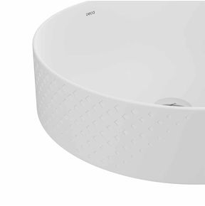 Cuba-de-Sobrepor-Deca-com-Textura-Redonda-400mm-Diamante-Branco-Fosco---Deca---L.1050.LS.16---Fundo-Branco-Produto-Principal-SKU-algum-detalhe-em-evidencia-ou-produto-aberto-