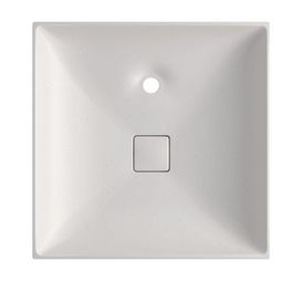 Cuba de Sobrepor com Mesa Quadrada Deca 52x52cm Stone Especial Arthur Casas