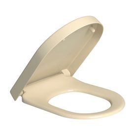 Assento Termofixo com Slow Close e Easy Clean para Bacias Carrara / Duna / Lk / Level / Nuova Creme