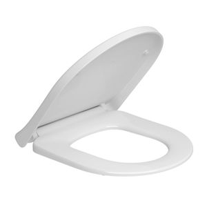 Assento Deca em Termofixo Slow Close e Easy Clean para Bacias Wish Branco