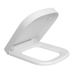 Assento Deca em Termofixo Slow Close e Easy Clean para Bacias Piano Quadra Branco