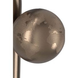 Torneira de Mesa Touchless com Textura Bica Alta para Lavatório Orbe Corten