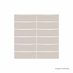 Azulejo-Bella-Vita-LuxCream-8x25cm-Bold---Portinari---6059340A---Fundo-Branco-Produto-com-item-complementar-Quadrado-ou-Horizontal