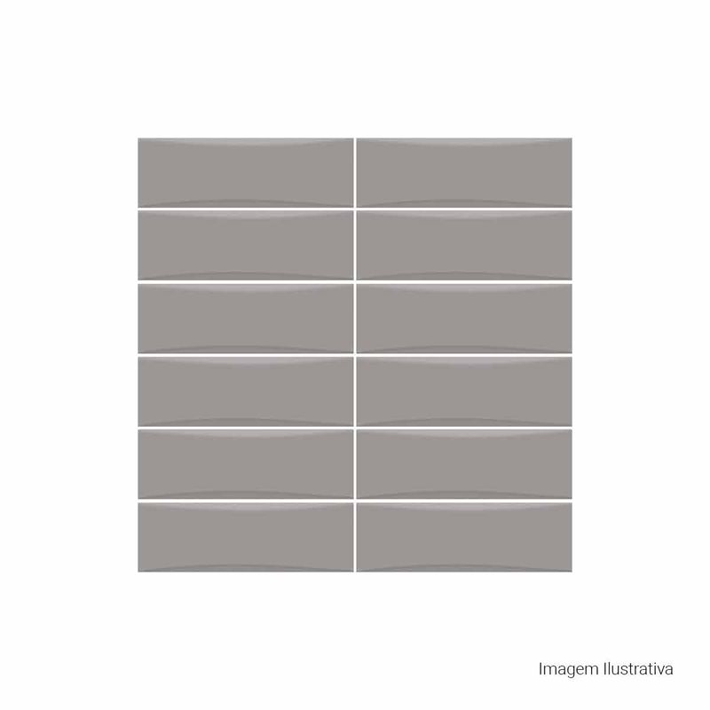 Azulejo-Bella-Vita-LuxGray-8x25cm-Bold---Portinari---6059341A---Fundo-Branco-Produto-com-item-complementar-Quadrado-ou-Horizontal
