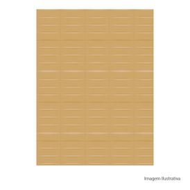 Porcelanato Monocromatico Lux 8x25cm Amarelo - Portinari Bella Vita Yl Bold