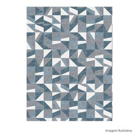 Porcelanato Decorado Matte 30x60cm Multicolor - Portinari Blues Abstract Mix Retificado