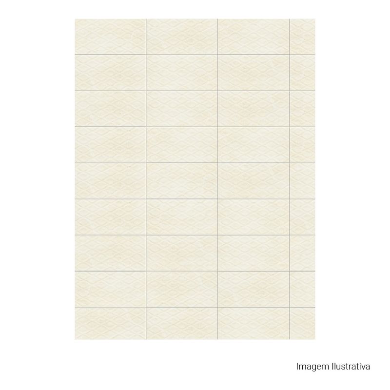 Azulejo-Charm-Matte-Kiss-Beige-30x60cm-Ret---Portinari---6059752A---Fundo-Branco-Produto-com-item-complementar-Quadrado-ou-Horizontal