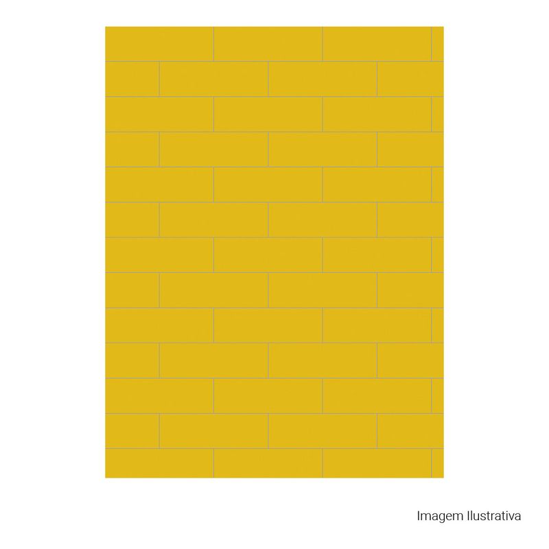 Azulejo-Decora-LuxYellow-8x25cm-Bold---Portinari---6059356A---Fundo-Branco-Produto-com-item-complementar-Quadrado-ou-Horizontal