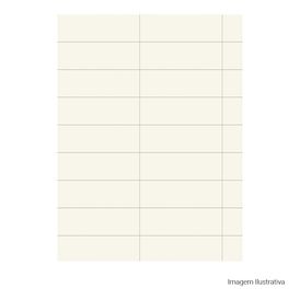 Porcelanato Monocromatico Matte 30x90cm Branco - Portinari Imagine Hd Cintilante Retificado