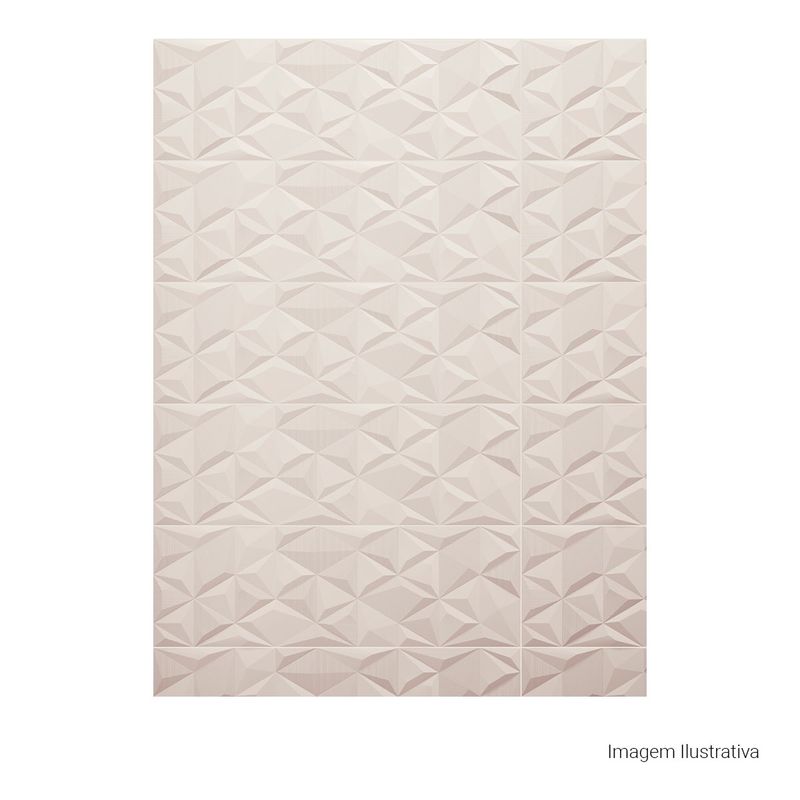 Azulejo-Jazz-Matte-Cream-33x100cm-Ret---Portinari---6061753A---Fundo-Branco-Produto-com-item-complementar-Quadrado-ou-Horizontal