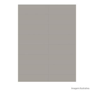 Azulejo Sensorial Matte Gray - 33cmx100cm Ret