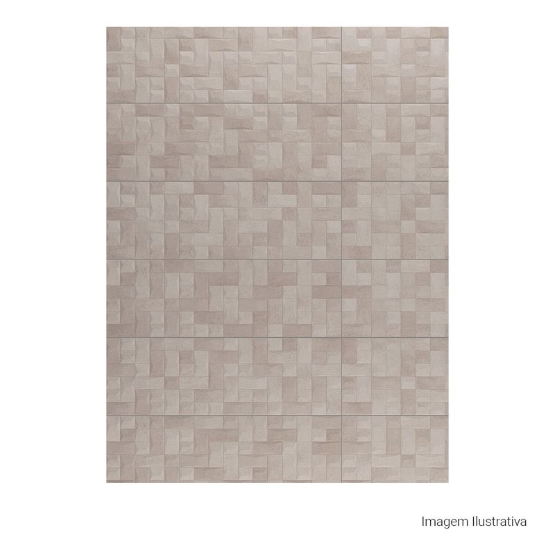 Azulejo-Sensorial-Matte-Forma-Soft-Beige-33x100cm-Ret---Portinari---6059722A---Fundo-Branco-Produto-com-item-complementar-Quadrado-ou-Horizontal