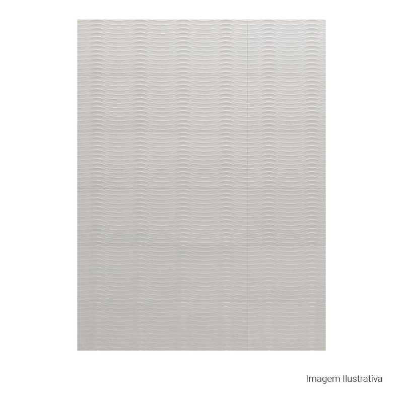 Azulejo-Sensorial-Matte-Curva-Soft-Gray-33x100cm-Ret---Portinari---6059726A---Fundo-Branco-Produto-com-item-complementar-Quadrado-ou-Horizontal