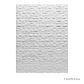 Porcelanato Decorado Matte 33x100cm Branco - Portinari Sensorial Forma Wh Retificado