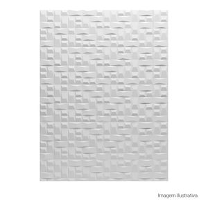 Azulejo Sensorial Matte Forma White - 33cmx100cm Ret