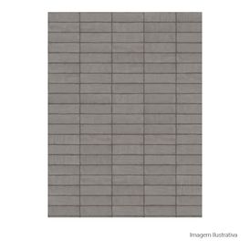 Porcelanato Decorado Lux 8x25cm Cinza - Portinari Versos Gr Bold