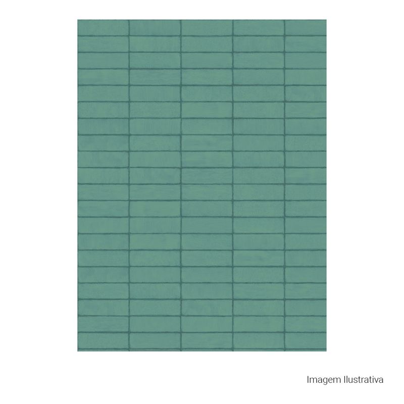 Azulejo-Versos-LuxGreen-8x25cm-Bold---Portinari---6060450A---Fundo-Branco-Produto-com-item-complementar-Quadrado-ou-Horizontal