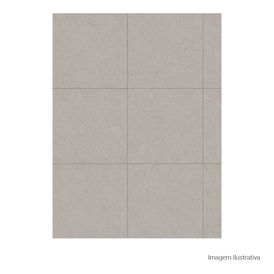 Porcelanato Polido Pedra 90x90cm Cinza - Portinari Venezia Gr Pol Pietra Prime Retificado