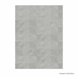 Porcelanato Cimentício Acetinado 30x90cm Cinza - Portinari Color Cement Hd Color Hd Gr Retificado