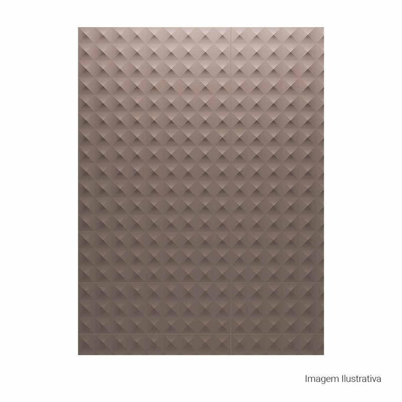 Azulejo-Prisma-Dark-Brown-30x90cm-Ret---Portinari---6061538A---Fundo-Branco-Produto-com-item-complementar-Quadrado-ou-Horizontal