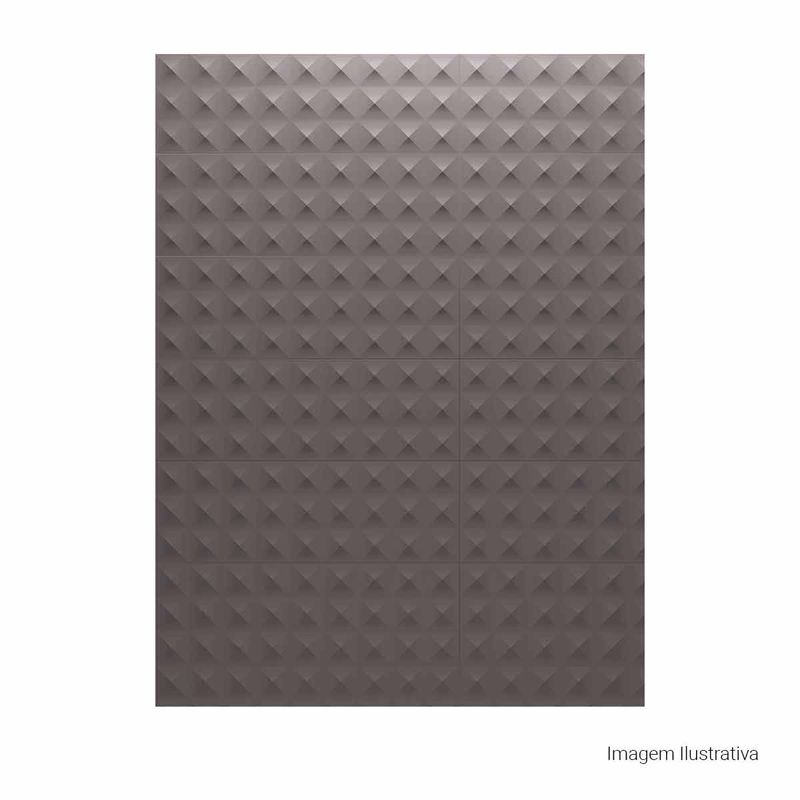 Azulejo-Prisma-Dark-Gray-30x90cm-Ret---Portinari---6061539A---Fundo-Branco-Produto-com-item-complementar-Quadrado-ou-Horizontal