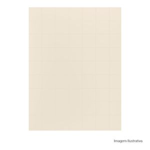 Azulejo Nuances da Natureza Matte/lux Dec 1 Off White - 20cmx20cm Bold