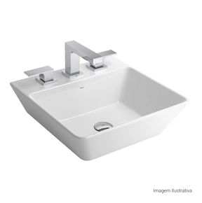 Cuba-de-Apoio-Deca-com-Mesa-Quadrada-Branco---Deca---L.270.17---Fundo-Branco-Produto-com-item-complementar-posicionada-na-diagonal-direita-e-fechado-ou-produto-redondo