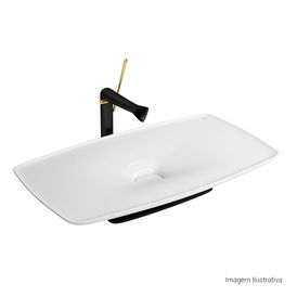 Cuba de Apoio Deca Retangular 800x450mm Branco