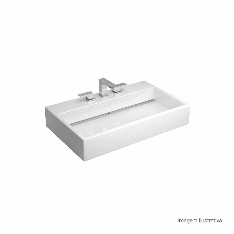 Cuba-de-Apoio-Deca-com-Mesa-e-Valvula-Oculta-Retangular-Branco---Deca---L.88.17---Fundo-Branco-Produto-com-item-complementar-posicionada-na-diagonal-direita-e-fechado-ou-produto-redondo