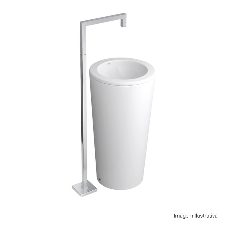 Cuba-de-Piso-Deca-Cilindrica-Branco---Deca---LC.1271.17---Fundo-Branco-Produto-com-item-complementar-posicionada-na-diagonal-direita-e-fechado-ou-produto-redondo