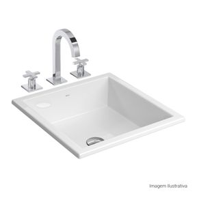 Cuba-de-Sobrepor-Deca-Quadrada-Branco---Deca---L.700.17---Fundo-Branco-Produto-com-item-complementar-posicionada-na-diagonal-direita-e-fechado-ou-produto-redondo