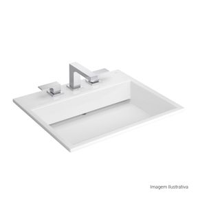 Cuba-de-Sobrepor-Deca-com-Mesa-e-Valvula-Oculta-Retangular-Branco---Deca---L.870.17---Fundo-Branco-Produto-com-item-complementar-posicionada-na-diagonal-direita-e-fechado-ou-produto-redondo