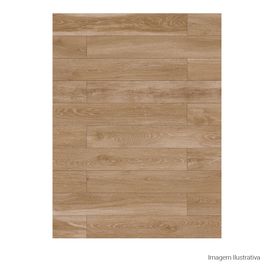 Porcelanato Amadeirado Natural 20x120cm Bege - Portinari Luthier Be Nat Esmaltado Retificado