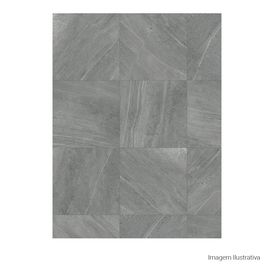 Porcelanato Pedra Hard 60x60cm Cinza - Portinari Pietra Serena Hd Serena Hd Gr Esmaltado Bold