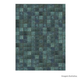 Porcelanato Pedra Lux 10x20cm Verde - Portinari Atlantis Gn Esmaltado Bold