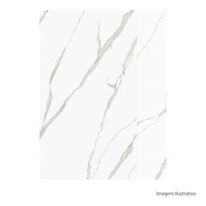 Porcelanato Apollo Polido Statuario White - 120cmx240cm Ret