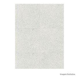 Porcelanato Pedra Hard 100x100cm Cinza - Portinari Battuto Sgr Esmaltado Retificado