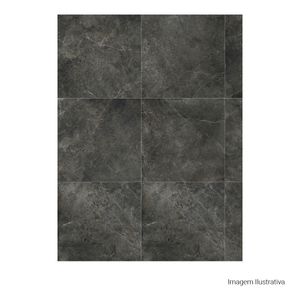 Porcelanato Cement Stone Natural Black - 90cmx90cm Ret