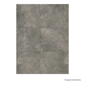 Porcelanato Pedra Hard 90x90cm Cinza - Portinari Cement Stone Dgr Esmaltado Retificado