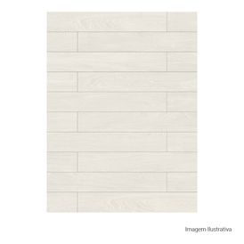 Porcelanato Amadeirado Natural 20x120cm Branco - Portinari Chaplin Wh Nat Esmaltado Retificado