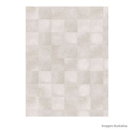 Porcelanato Cimentício Natural 20x20cm Branco - Portinari Dom Ofw Nat Esmaltado Bold