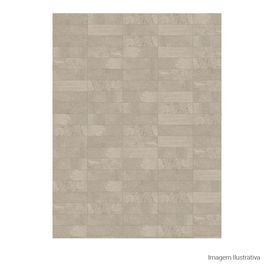 Porcelanato Decorado Matte 7,7x24cm Bege - Portinari Every Brick Cement Al Esmaltado Bold