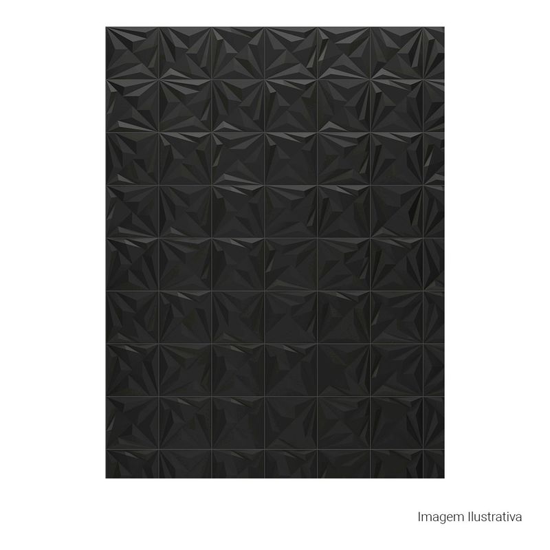 Porcelanato-MaxNatural-Abstract-Black-20x20cm-Ret---Portinari---6061394A---Fundo-Branco-Produto-com-item-complementar-Quadrado-ou-Horizontal