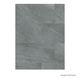 Porcelanato Acetinado Pedra 60x120cm Cinza - Portinari Pietra Serena Hd Serena Hd Gr Act Esmaltado Retificado