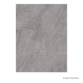 Porcelanato Pietra Di Savoie Acetinado Gray - 100cmx100cm Ret